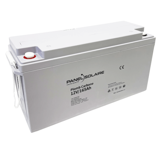 Batterie Plomb Carbone 165AH 12V (Décharge lente) Panel Solaire